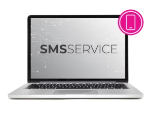 SMS service with Ethernet based SMS gateway