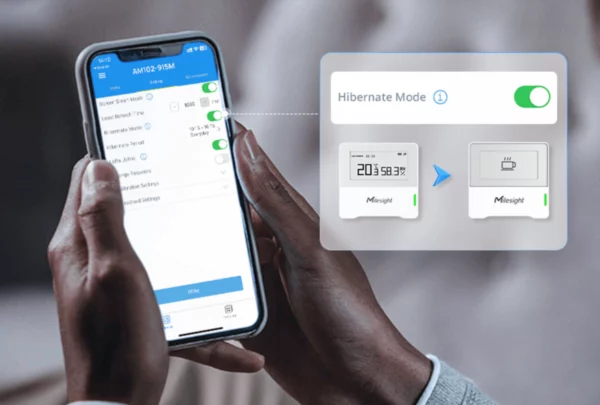 Milesight Lorawan 2-in-1 IAQ sensor UX